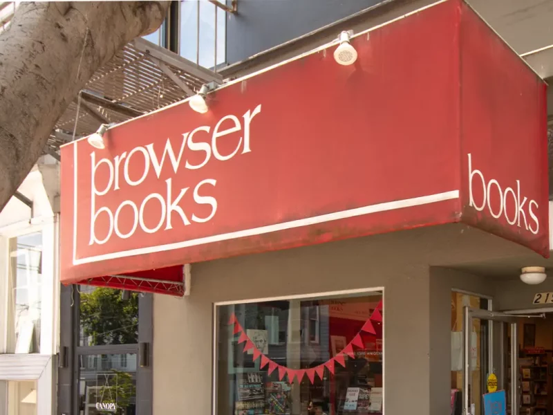 Browser Books San Francisco, external view