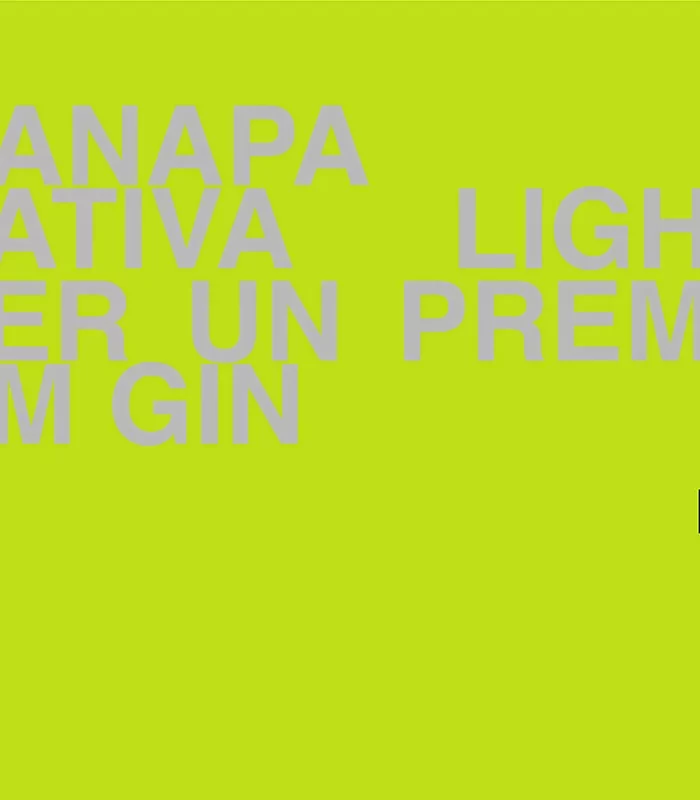 Canapa sativa light per un premium gin