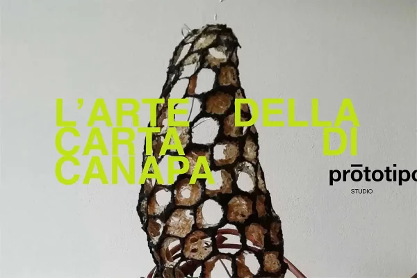l’arte della carta di canapa