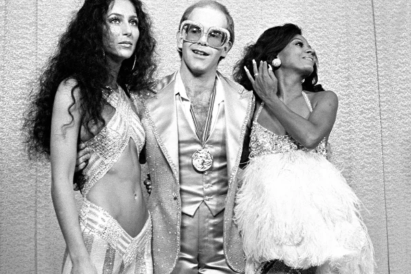 Lampoon, Cher, Elton John and Diana Ross. Photo Mark Sullivan Contour