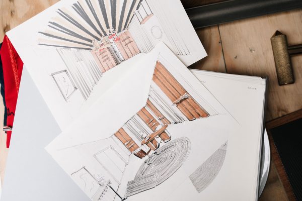 DAVID/NICOLAS David/Nicolas sketch arabesque