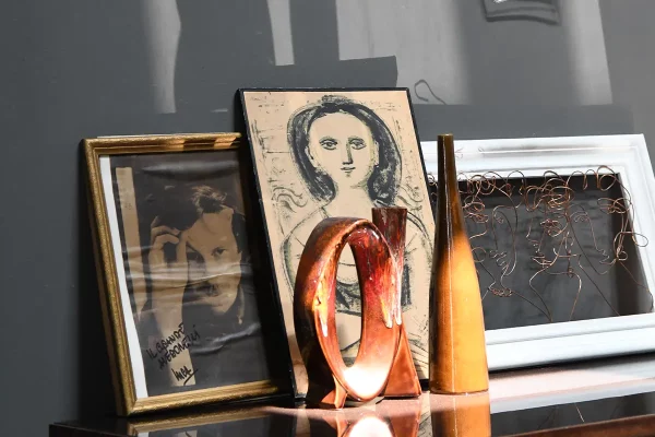 Dettaglio della casa studio di Piero Gemelli, Alessandra Lanza