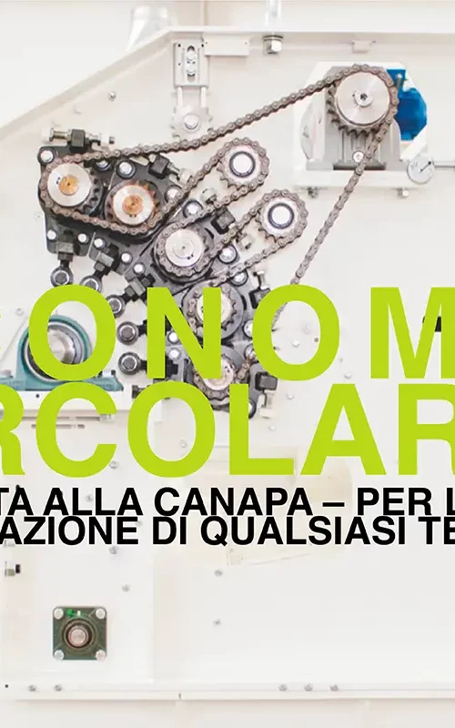Economia circolare - applicata alla canapa per la rigenerazione di qualsiasi tessuto
