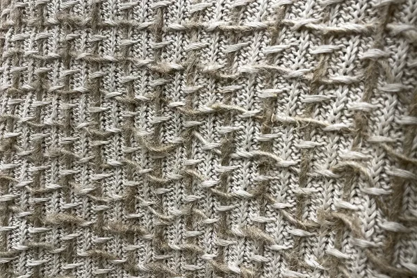 Hemp knitwear with embroidery - Prototipo Studio