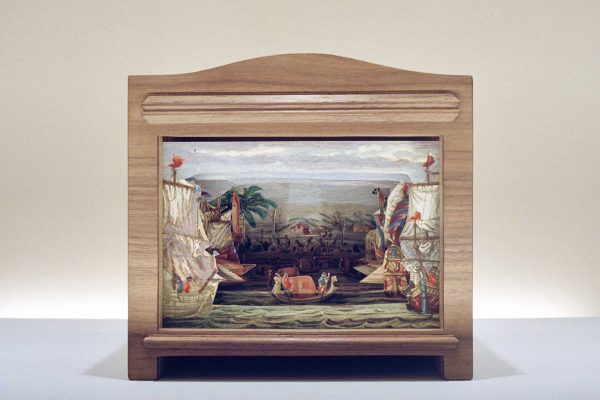 Optical box, Filippo Ferrarese / Hermès, Cabinet de Curiosités, Milan, Lampoon