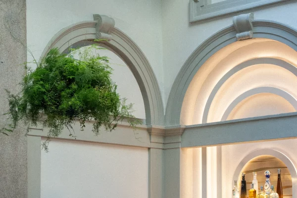 Louis Vuitton Store Quadrilatero della Moda Plants Interior Design