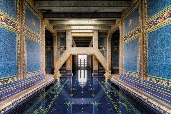 Massimo Listri of the indoor pool at the Hearst Castle in San Simeon, Calif.