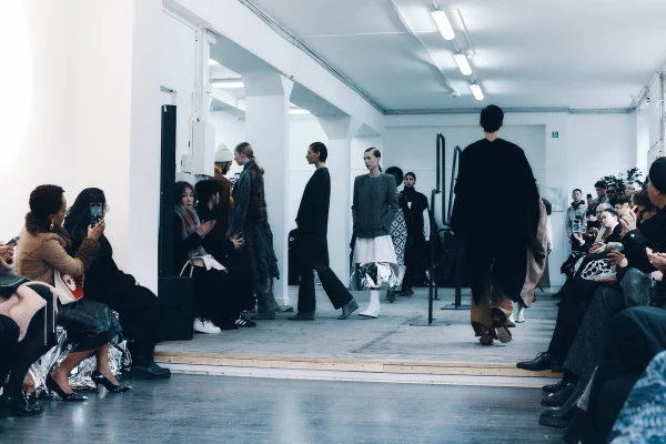 Niccolò Pasqualetti FW24 show. Photography Diane Betties