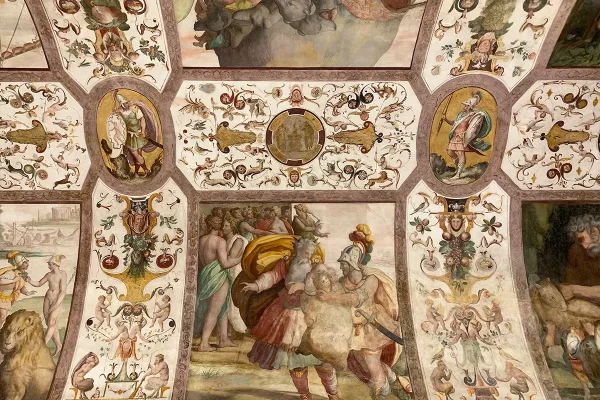 Odyssey and the stories of Hercules, Allori frescoes at Palazzo Portinari Salviati