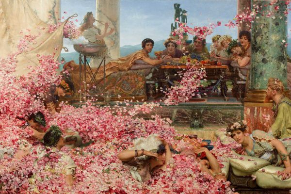 The Roses of Heliogabalus, Alma-Tadema, 1888, Collection Juan Antonio Pérez Simón, Mexico