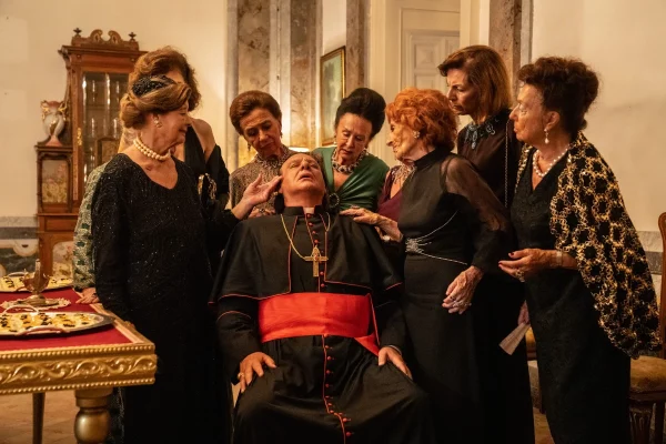 Una scena di Parthenope, Sorrentino
