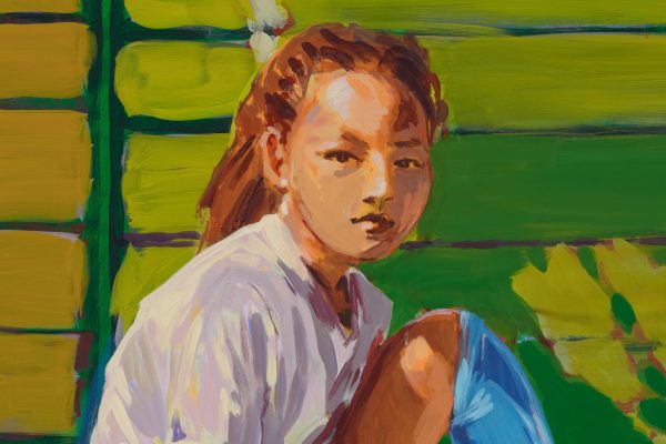 CLAIRE TABOURET, ‘TERIN IN HER SOCCER OUTFIT’, 2019 'TERIN IN HER SOCCER OUTFIT', 2019. BY CLAIRE TABOURET PAINTINGS